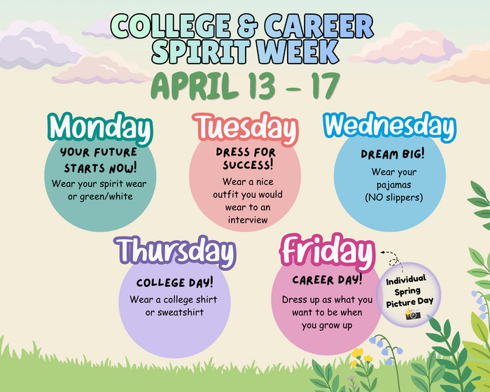 College & Career Week 4/13-4/17